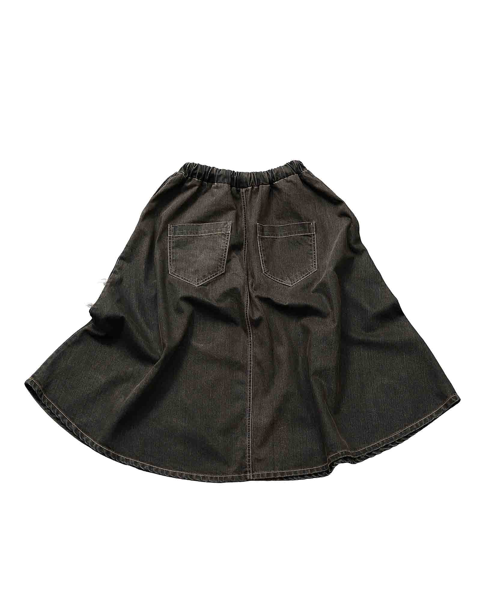 Aero Fighters Denim Skirt